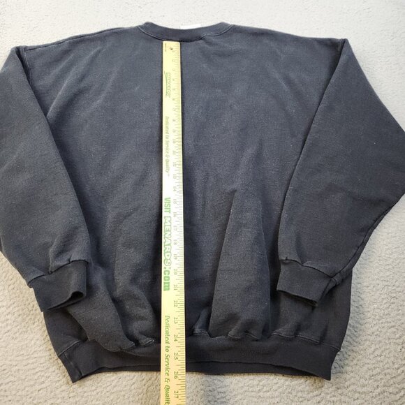 Allstar Performance Race Car Parts Sweatshirt Mens Extra Large Black Embroidered - Picture 7 of 8